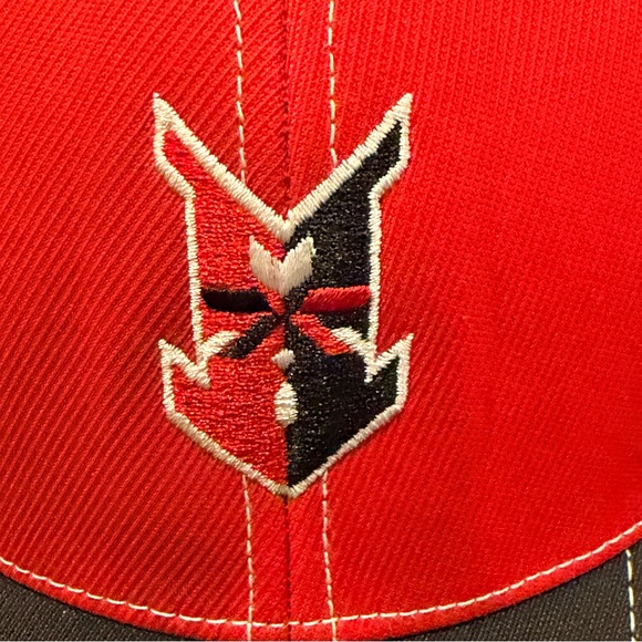 Indianapolis Indians Embroidered Logo Hat by Pacific Headwear Fitted Size L-XL - Picture 2 of 10